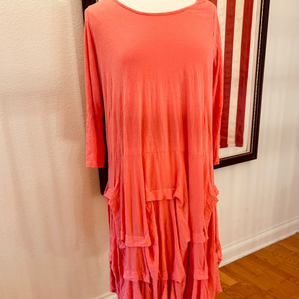 Comfey - Coral Women's Dress